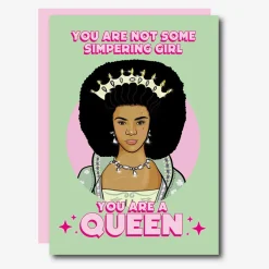 Shop Studio Soph Queen Charlotte Bridgerton Greetings Card