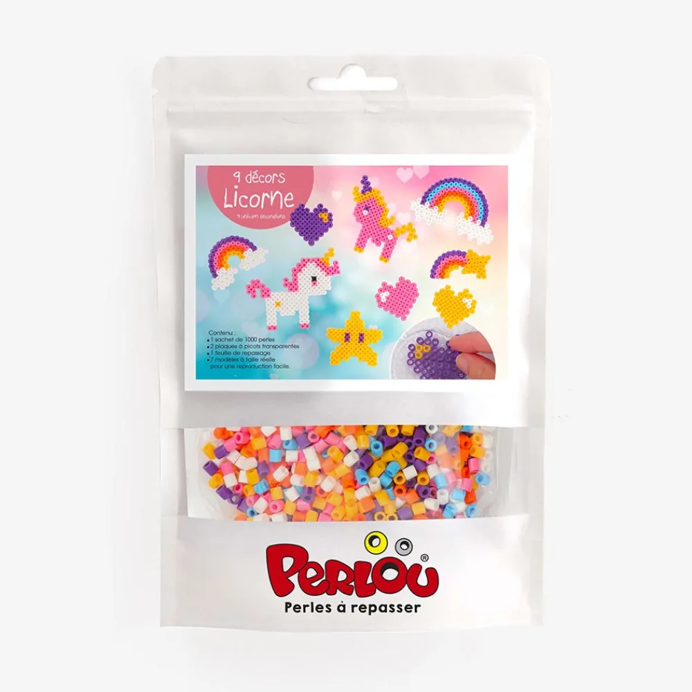Cheap Graine Créative Rainbow Unicorn Iron-On Bead Kit