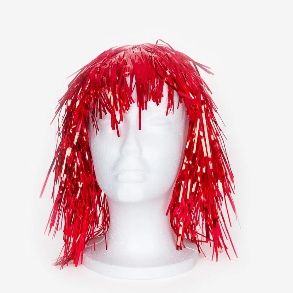 Shop Petit Clown Red Mylar Wig