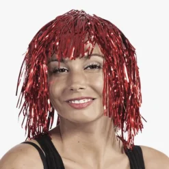 Shop Petit Clown Red Mylar Wig