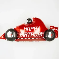 New Grabo Balloons Red Racing Car Balloon