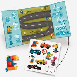 New Djeco Repositionable Car Stickers