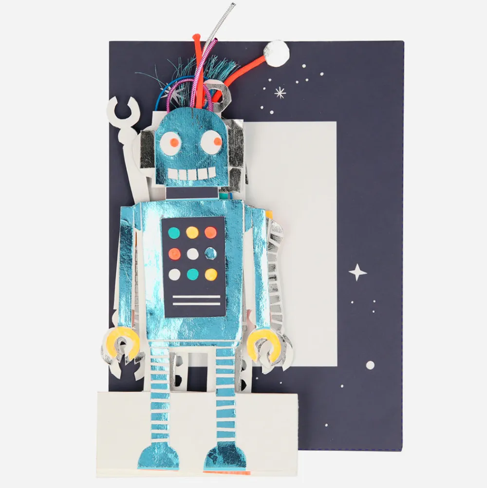 Best Sale Meri Meri Robot Accordion Card