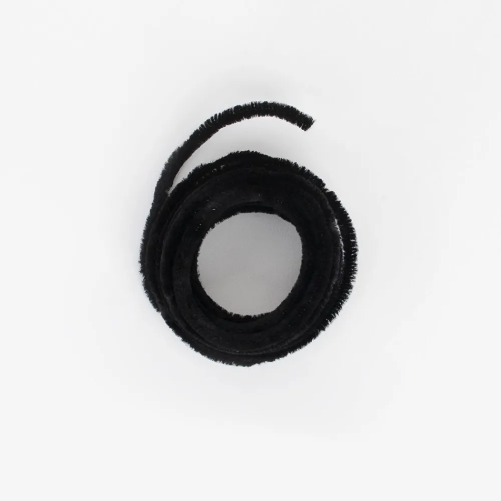 Cheap Graine Créative Roll Of Black Chenille Yarn