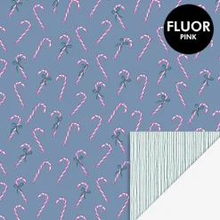 New House of Products Roll Of Christmas Candy Cane Wrapping Paper