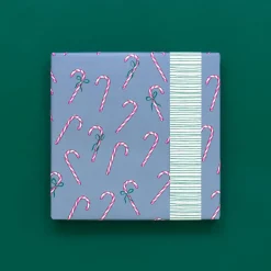 New House of Products Roll Of Christmas Candy Cane Wrapping Paper