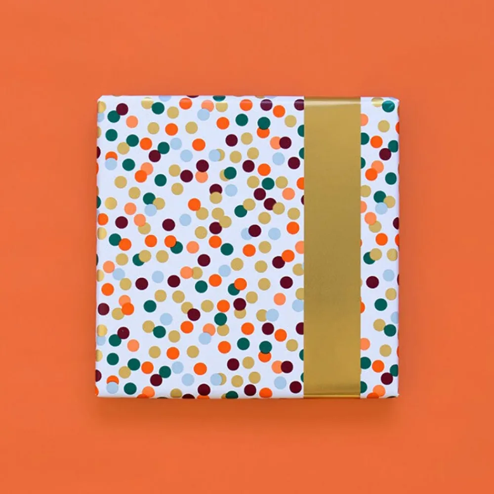 New House of Products Roll Of Confetti Wrapping Paper