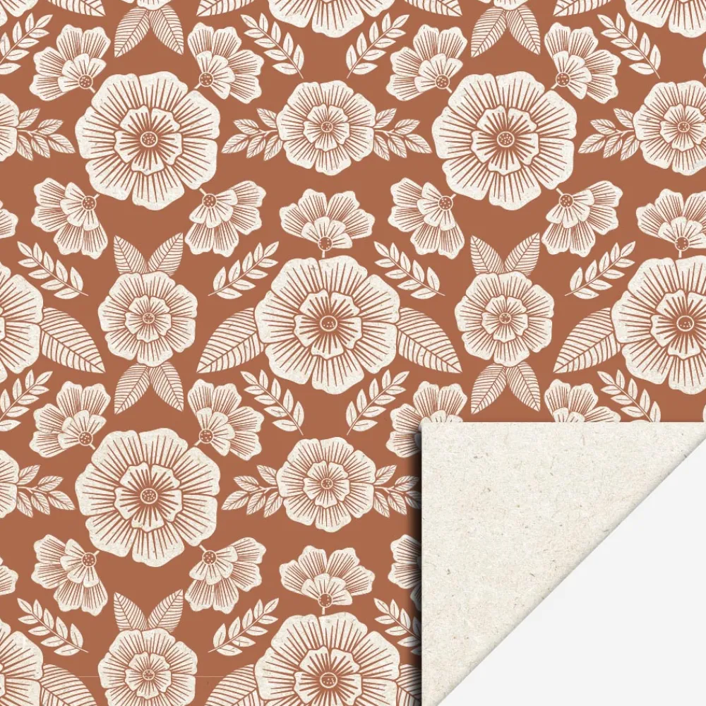 Flash Sale House of Products Roll Of Large Flower Gift Paper