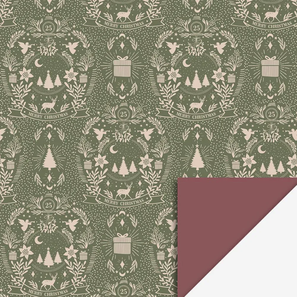 Clearance House of Products Roll Of Magical Christmas Wrapping Paper