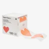 Discount Rico Design Roll Of Neon Red Heart Stickers