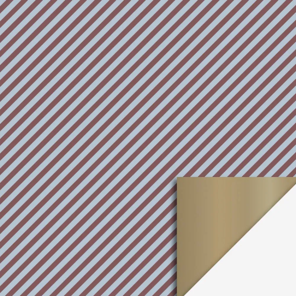 Best House of Products Roll Of Purple Striped Wrapping Paper