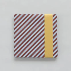 Best House of Products Roll Of Purple Striped Wrapping Paper