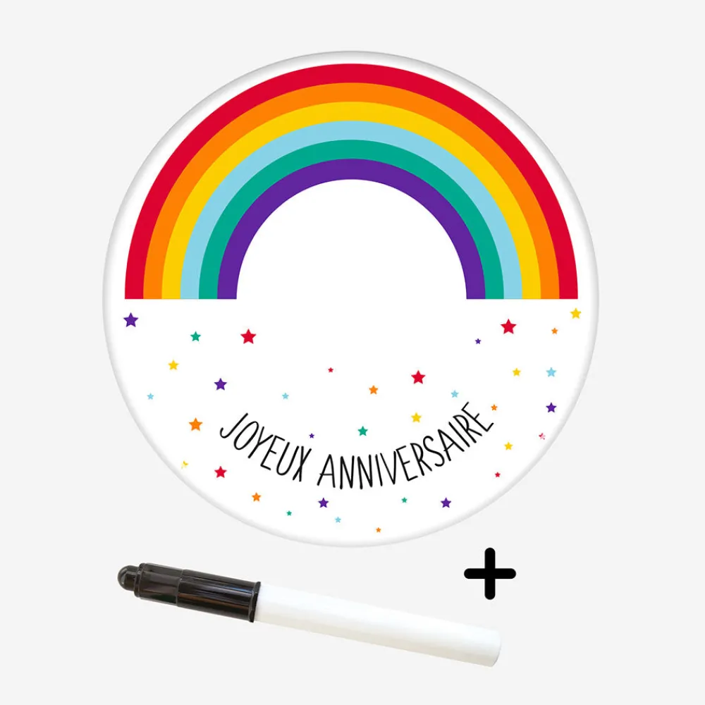 Online ScrapCooking Roll Of Sugar Paste To Personalize Rainbow