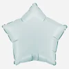 Outlet Grabo Balloons Satin Pastel Blue Star Balloon