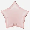 Online Grabo Balloons Satin Pastel Pink Star Balloon