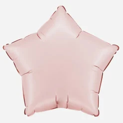Online Grabo Balloons Satin Pastel Pink Star Balloon