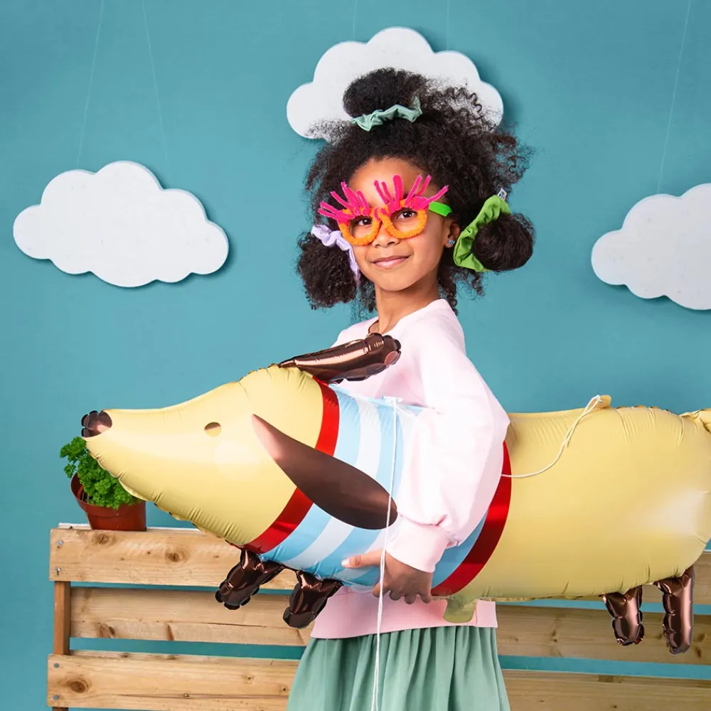 Store Party Deco Sausage Dog Balloon