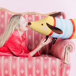 Store Party Deco Sausage Dog Balloon