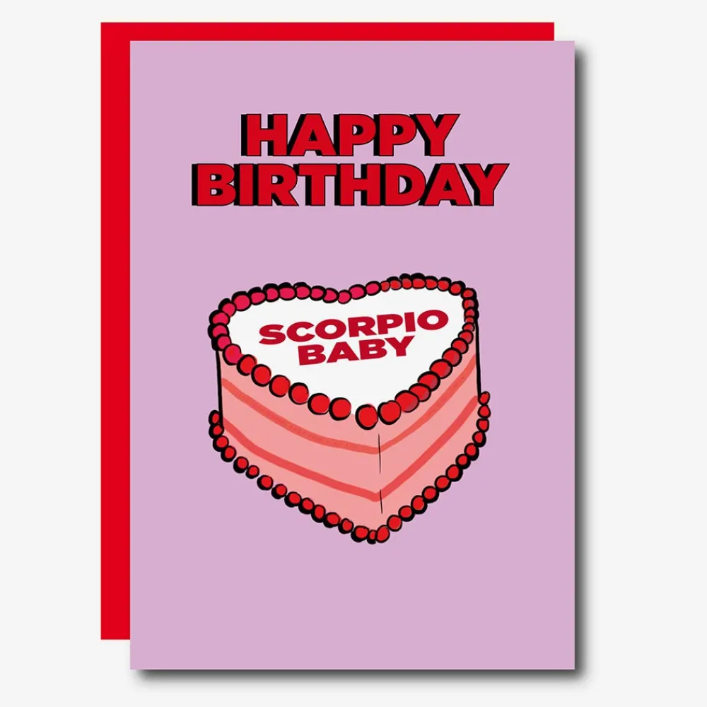 Discount Studio Soph Scorpio Birthday Card