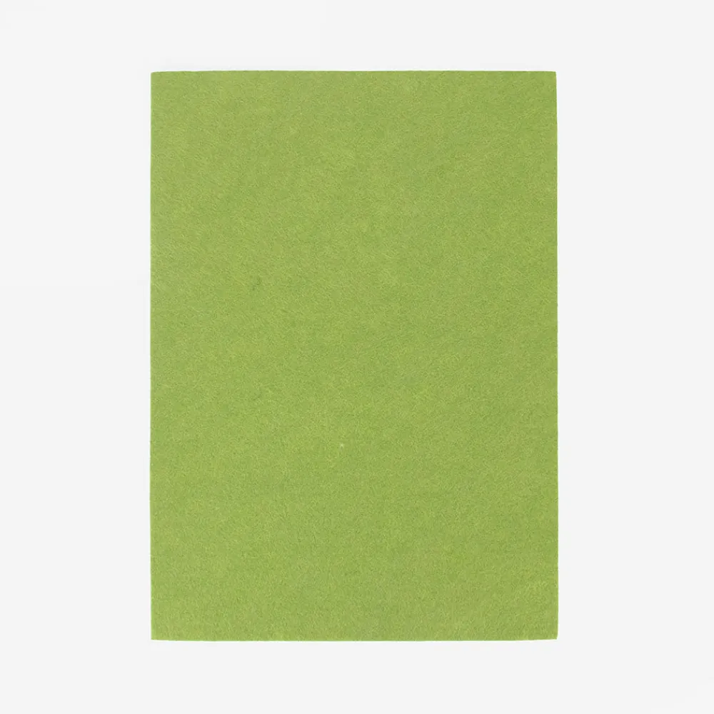 Clearance Graine Créative Self-Adhesive Light Green Felt Sheet