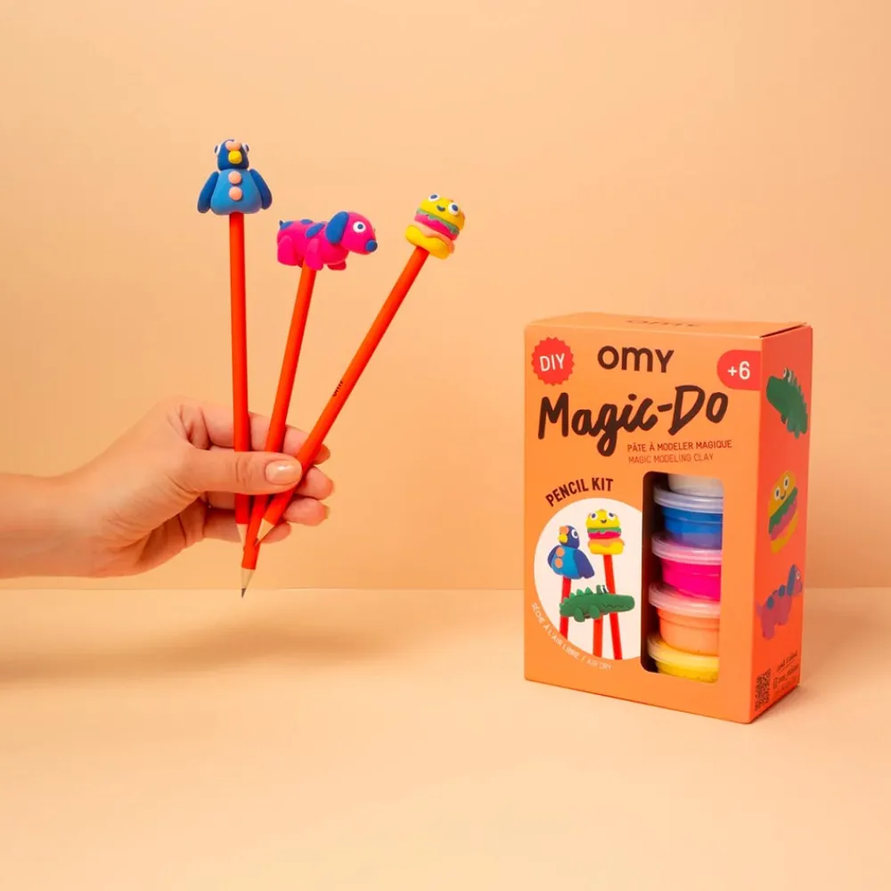 Online Omy Self-Hardening Modeling Clay Kit: Pencils