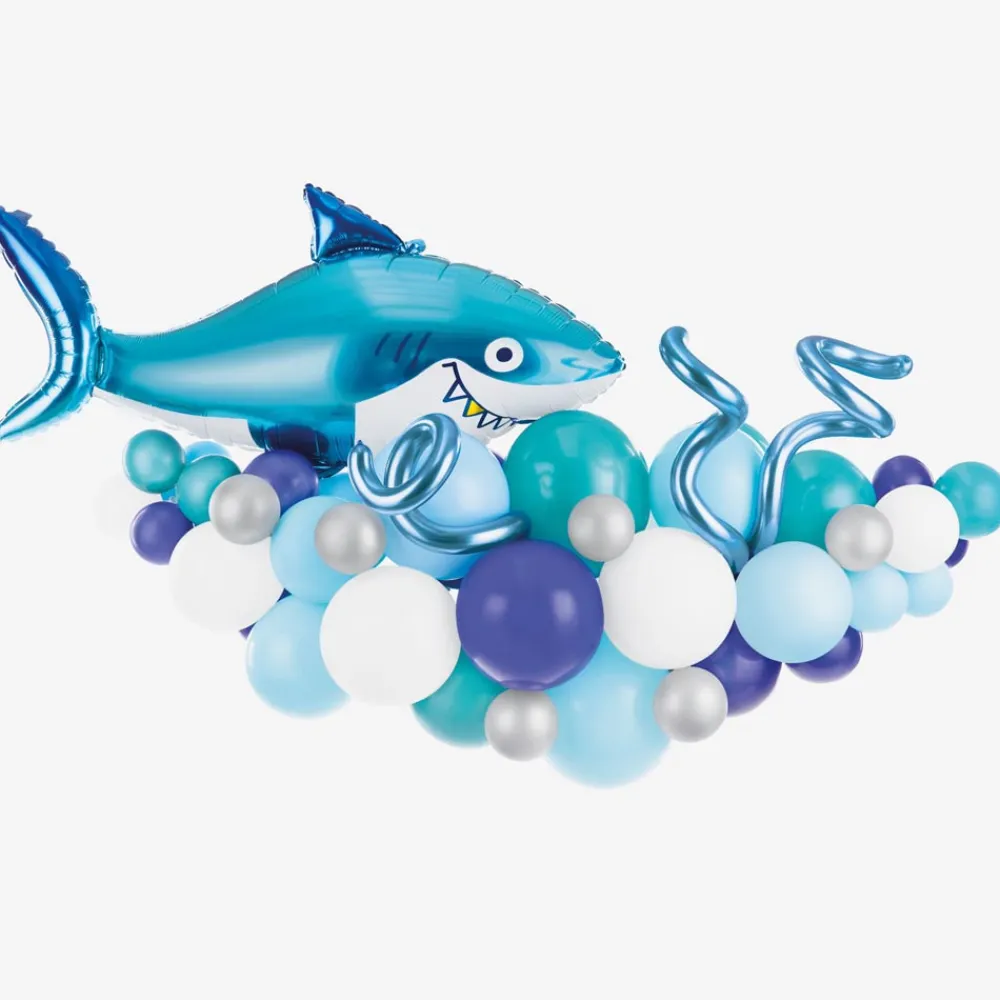 Store Party Deco Shark Balloon Arch