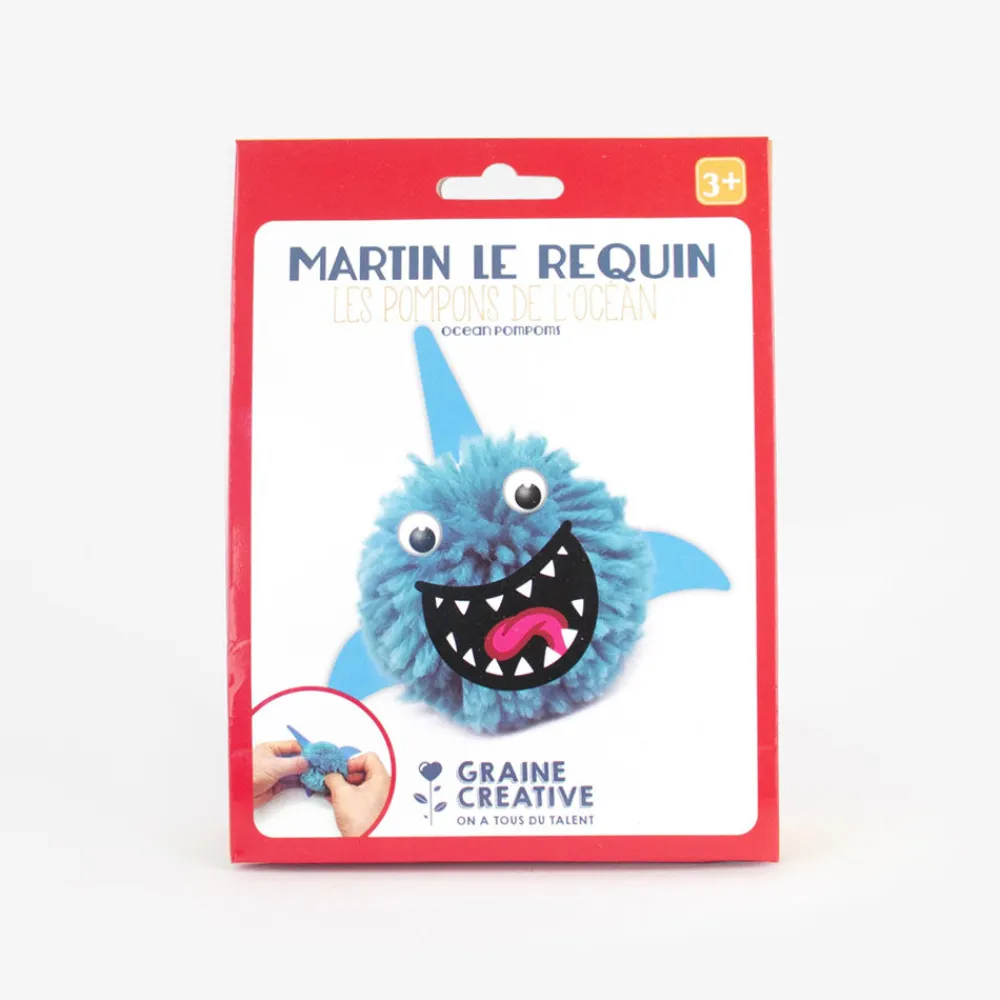 Shop Graine Créative Shark Pompom Kit