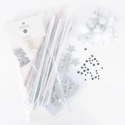 Sale Rico Design Silver And White Craft Set