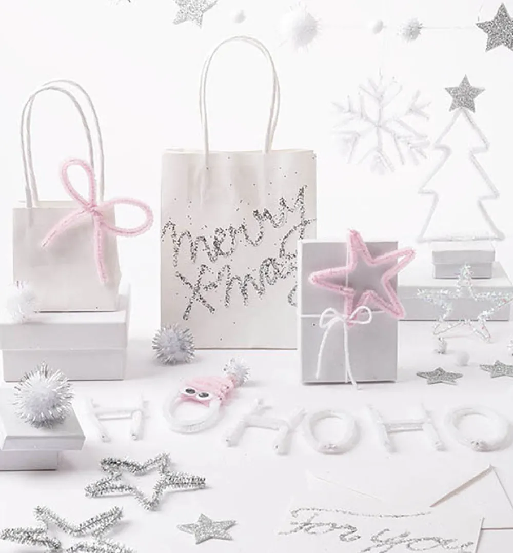 Sale Rico Design Silver And White Craft Set