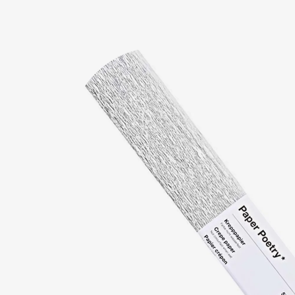Flash Sale Rico Design Silver Crepe Paper