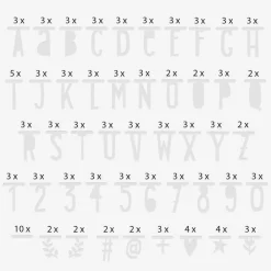 Store A Little Lovely Company Silver Garland - Customizable Text