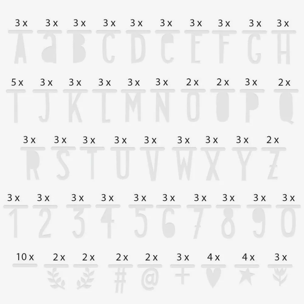 Store A Little Lovely Company Silver Garland - Customizable Text