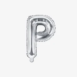 Fashion Party Deco Silver Letter Balloon (Small Size)