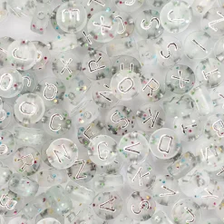 Cheap La petite épicerie Silver Letter Heishi Beads