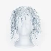 Discount Petit Clown Silver Mylar Wig