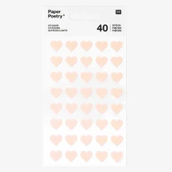 Best Sale Rico Design Small Powder Pink Heart Felt Stickers