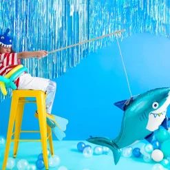 Clearance Party Deco Smiling Balloon Shark