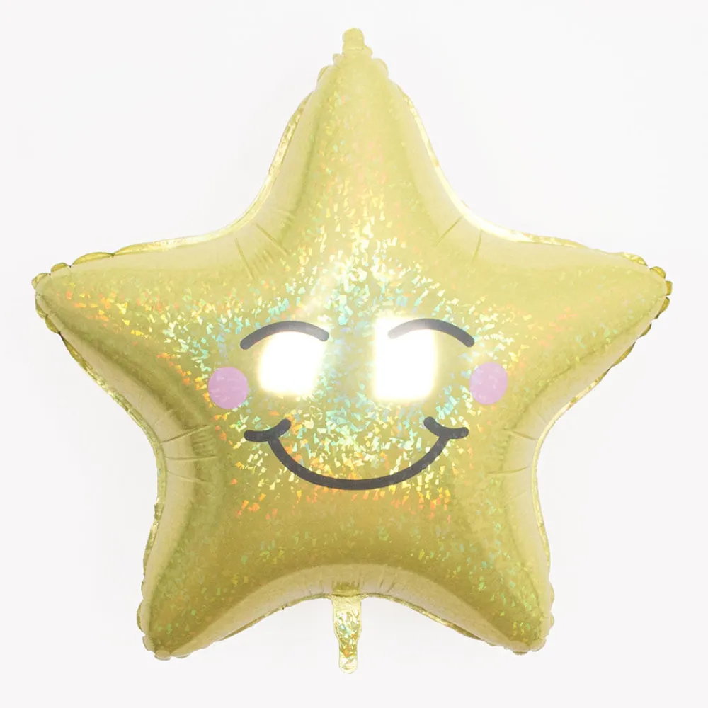 Cheap Grabo Balloons Smiling Star Balloon