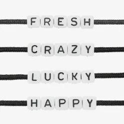 Store Rico Design Square Beads Happy White