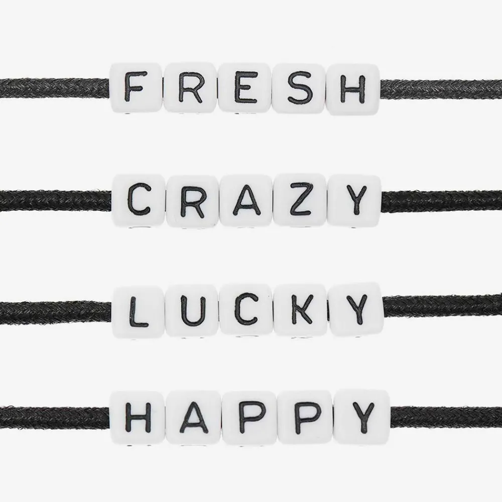 Store Rico Design Square Beads Happy White