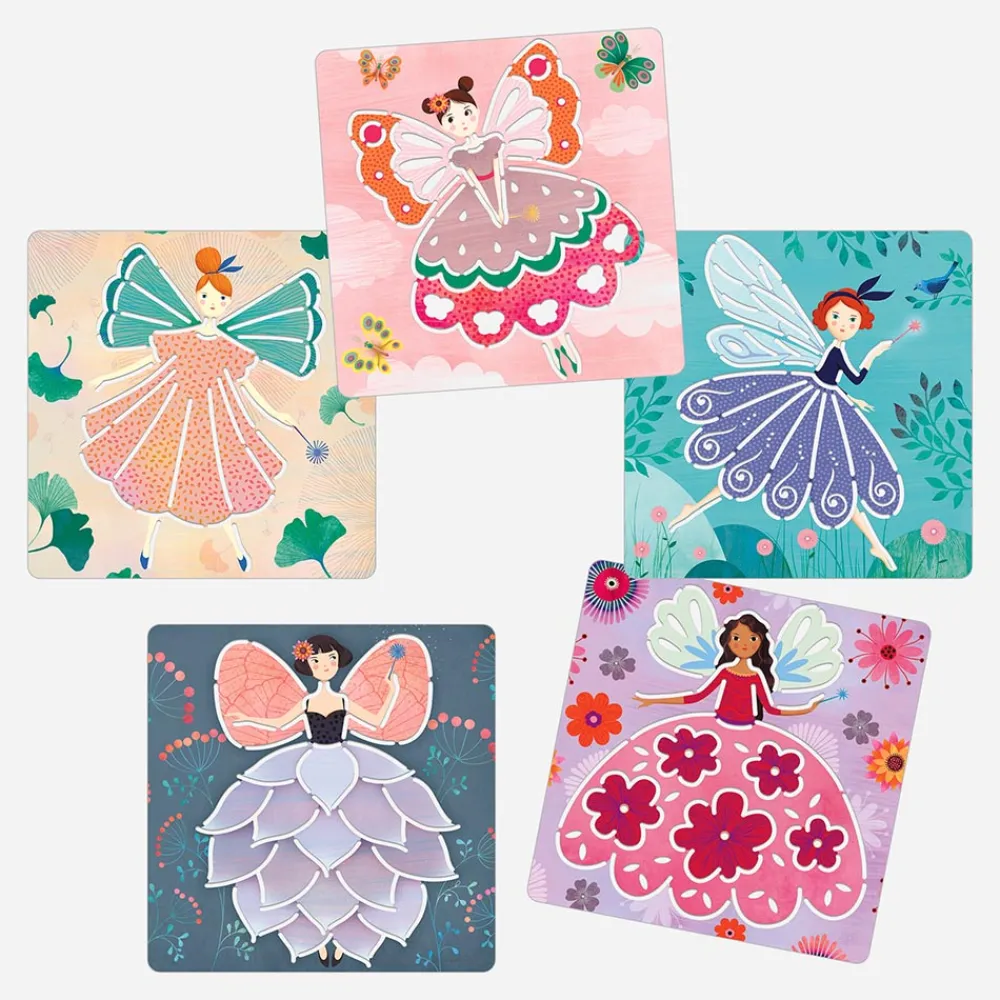 Discount Djeco Stencil Activity: Fairies