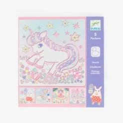 Clearance Djeco Stencil Activity: Hawaiian