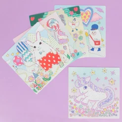 Clearance Djeco Stencil Activity: Hawaiian