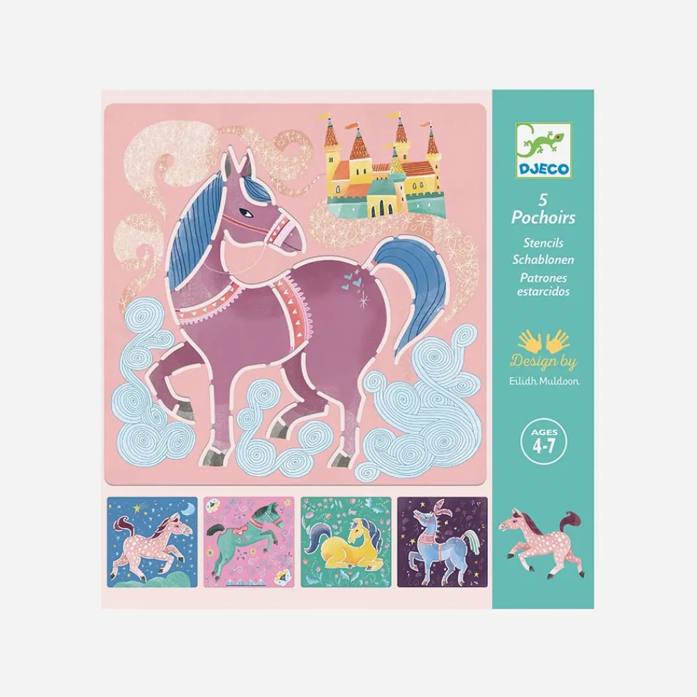 Cheap Djeco Stencil Activity: Horse