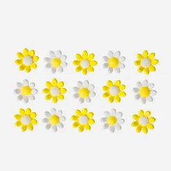 Online Decora Sugar tion Small White And Yellow Flowers