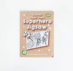Hot Playwrite Superhero Coloring Puzzle