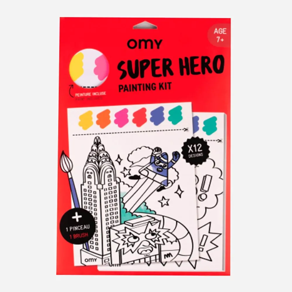 Clearance Omy Superhero Magic Painting