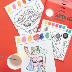 Clearance Omy Superhero Magic Painting
