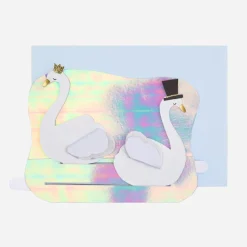 Fashion Meri Meri Swan Wedding Pop Up Card
