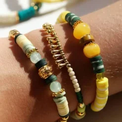 Shop La petite épicerie Syracuse Heishi Beads And Charms